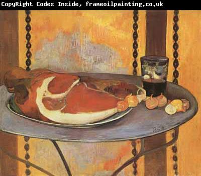 Paul Gauguin Still life with ham (mk07)